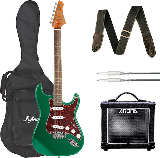 Northstar Ns1eg E-Gitarren-Set Verstärker Tasche Gurt Kabel