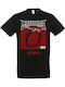 Herren Schwarz T-Shirt Metallica Dp1925