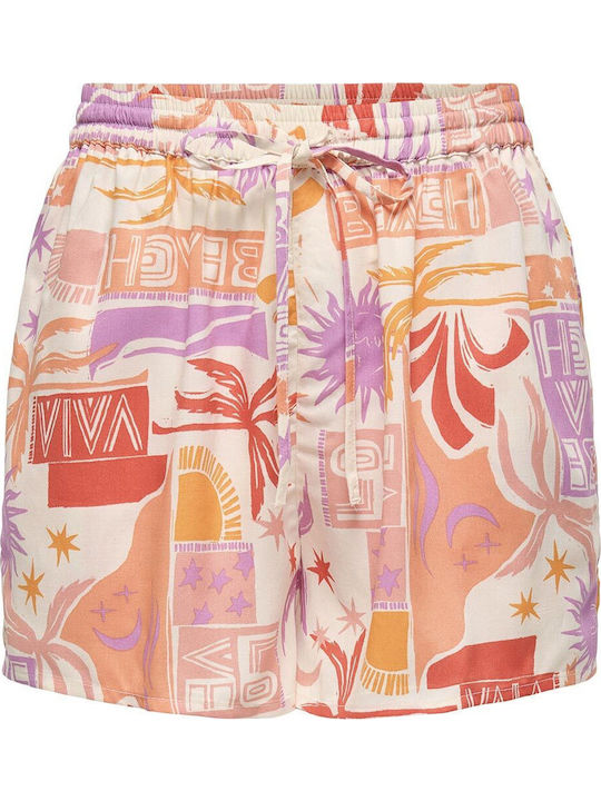 Women's Orange Shorts