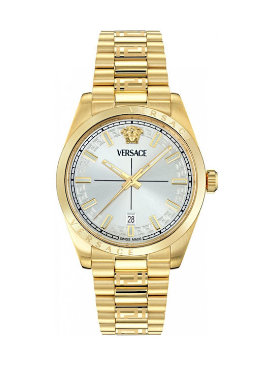 Versace Millenium Gent Ρολόι Μπαταρίας με Μεταλλικό Μπρασελέ Versace Millenium Gent Ρολόι Μπαταρίας με Μεταλλικό Μπρασελέ