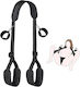Control Me Bdsm Neck Handcuffs & Thigh Ankle Restraint System Black