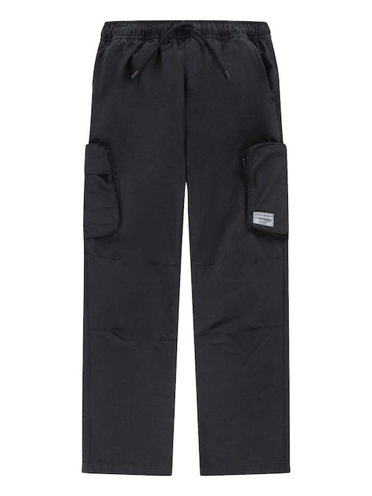 Kids' Cargo Pants Black Cargo Pant
