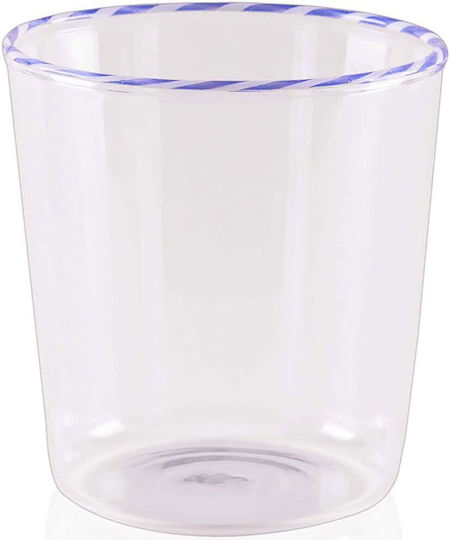 Hermia Glass Water made of Glass in Blue Color 320ml
