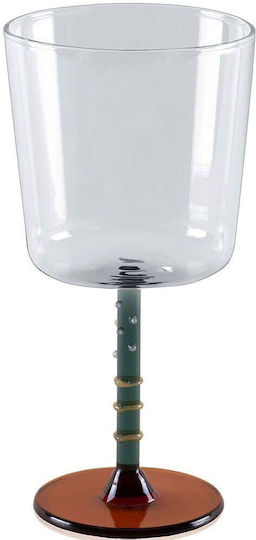 Hermia Glass for White Wine made of Glass in Honey Color Goblet 300ml