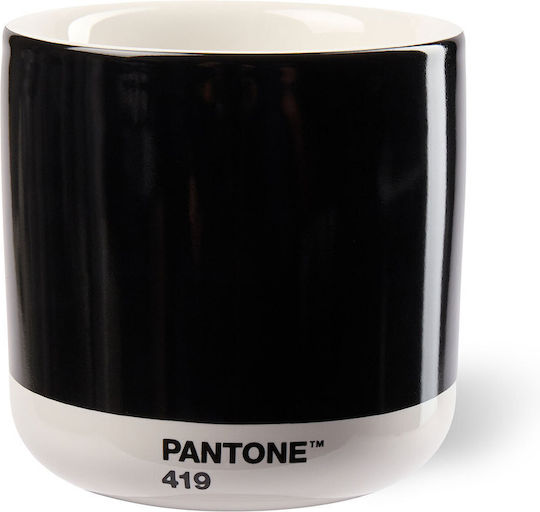 Pantone Becher Keramik Schwarz 220ml