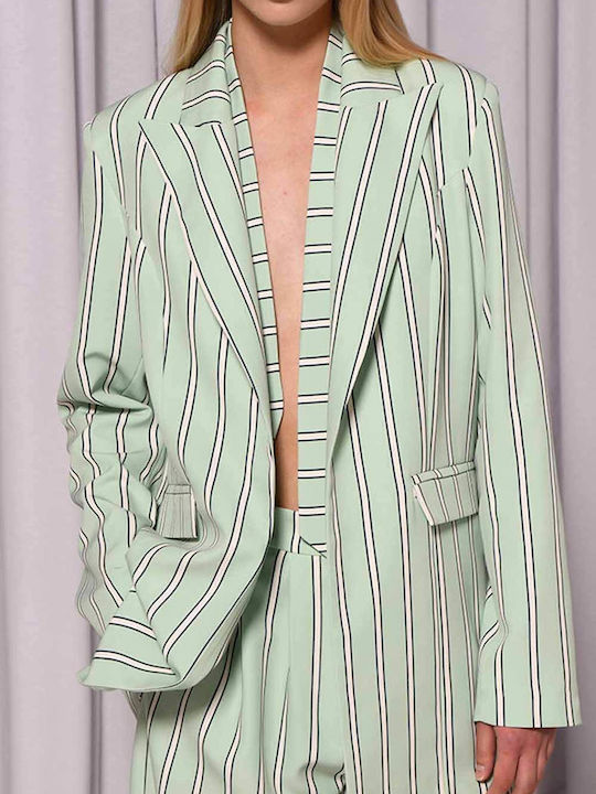 Trilogy Clothing Γυναικείο Σακάκι Pistachio
