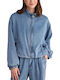 Jachetă de femei din denim Blue