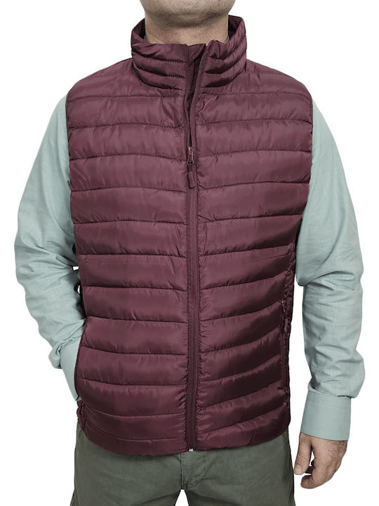 Oslo Αμάνικο Μπουφάν Puffer Plum
