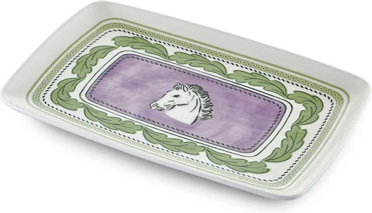 Hermia Serving Platter Rectangular Multicolored 34x25cm