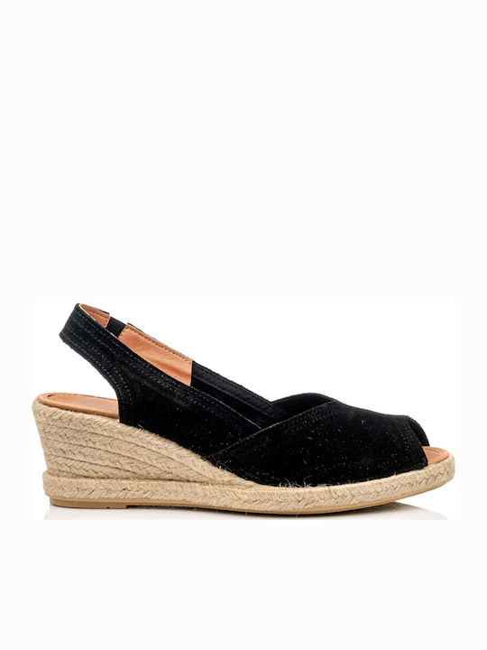 A.NI.MA Platforme Dama Tip Espadrile Negre