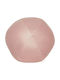 Beliani Μαξιλάρι Καναπέ από Βελούδο Pink 30x30εκ.