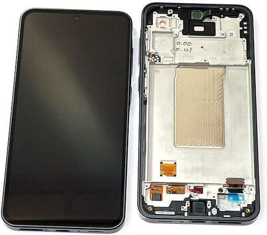 Samsung Screen Genuine with Touch Mechanism for Samsung Galaxy A36 5G SM-A366 (Black)