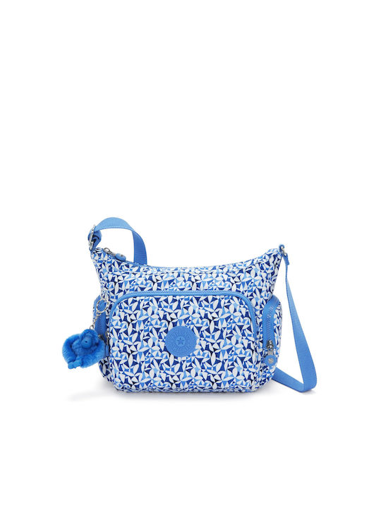Kipling Gabb S Γυναικεία Τσάντα Ώμου Μπλε