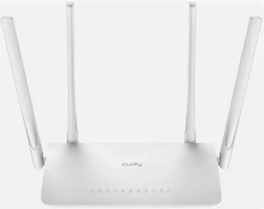 Cudy WR1300 v3 Безжичен Рутер Wi-Fi 5 - Wi-Fi 5 с 5 Порта Gigabit Ethernet
