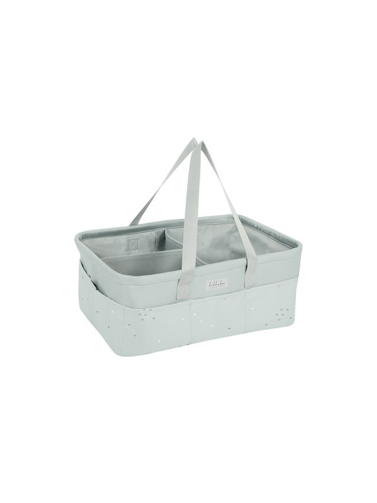Kikka Boo Sleepy Sheep Nursery Storage Basket Green Kikka Boo Sleepy Sheep Nursery Storage Basket Green