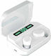 In-ear Bluetooth Handsfree Căști cu Carcasă de Încărcare Display