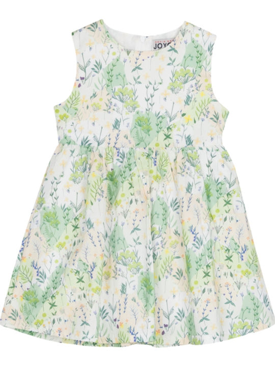 Dreamy Forest Children's Dress Sleeveless Green