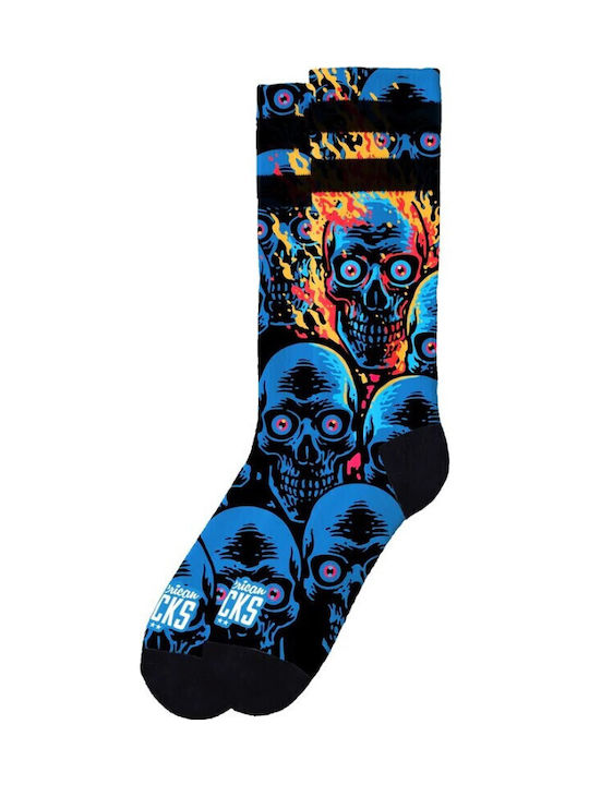 American Socks Knucklehead Γυναικείες Κάλτσες Μπλε