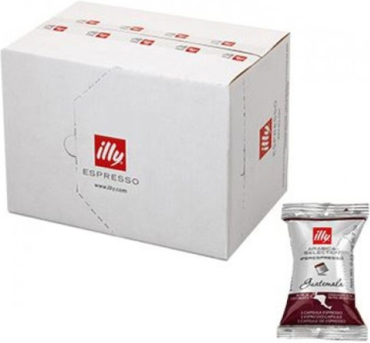 Illy Capsule Espresso Iperespresso Guatemala Flowpack Compatibile cu Mașina Iperespresso 100capace