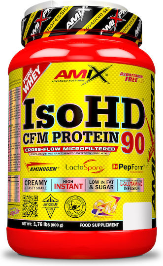 Iso HD CFM Protein 90 Суроватъчен Протеин Без Глутен с Вкус Double Dutch Chocolate 800гр