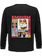 Sweatshirt Unisex Organic " Eminem Legacy " Back Print Black