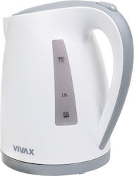 Vivax WH-170GW 1.7lt με Ισχύ 2200W Λευκός Vivax WH-170GW 1.7lt με Ισχύ 2200W Λευκός