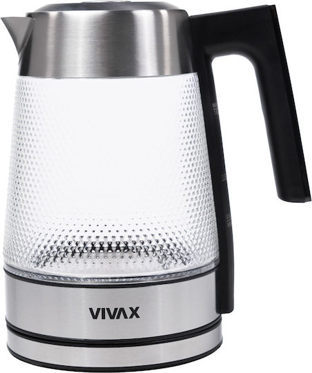 Vivax Fierbător 1.8lt 2200W Argintiu