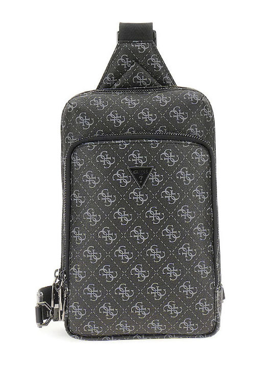 Guess Ανδρική Τσάντα Στήθους Γκρι Guess Ανδρική Τσάντα Στήθους Γκρι