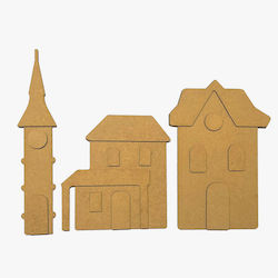 Decorative Designs Mdf Stamperia Castle Tower