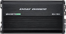 Deaf Bonce Αυτός είναι ο Ενισχυτής Αυτοκινήτου 4 Kanäle (Κλάση D) Deaf Bonce Αυτός είναι ο Ενισχυτής Αυτοκινήτου 4 Kanäle (Κλάση D)