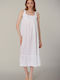Damen Kaftan Strand White