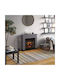 Tagu Frode Powerflame Wall Mounted Electric Fireplace 1400W Gray