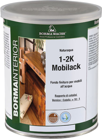 Borma Wachs 1-2k Naturaqua Wasser Farblos Matt 375ml