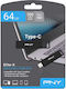 PNY 64GB USB 3.2 Stick Μαύρο