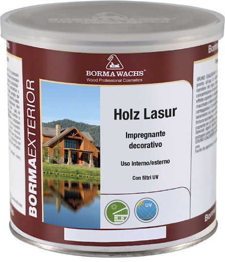 Borma Wachs Holz Lasur Solvent Based Green 2.5lt