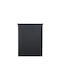 Central Home Ρόλερ Σκίασης Paris Ολικής Συσκότισης Μαύρο Π230xΥ120εκ.