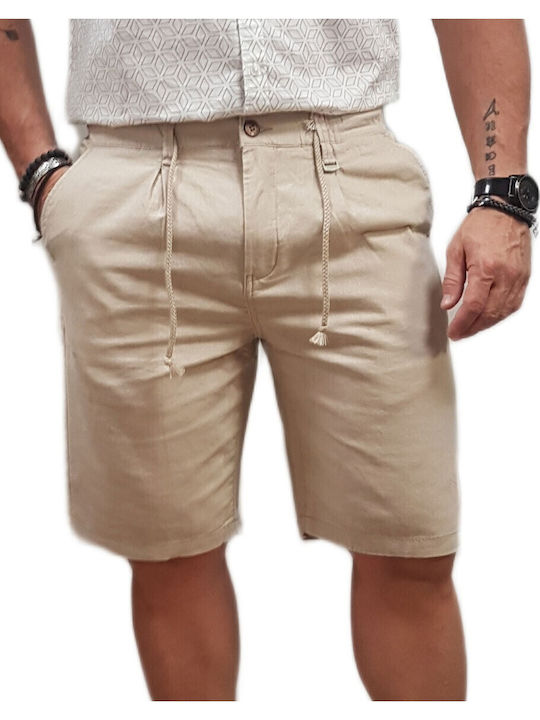 Rebase Herrenshorts Chino Light Beige