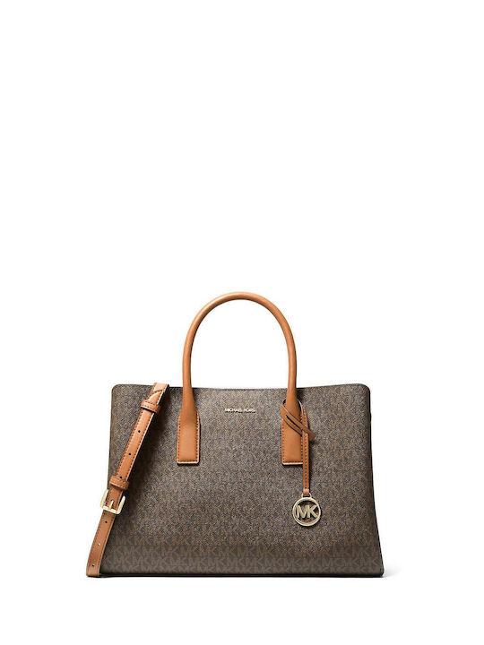 トートバッグ Michael Kors Woman Tote bags Brown 30S4GCYS2B 252 Michael Michael Kors logo-print Tote Bag | Brown | FARFETCH