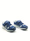 Kids Sneakers with Scratch Blue