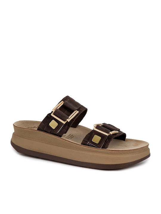 Fantasy Sandals Δερμάτινα Γυναικεία Ανατομικά Σ...