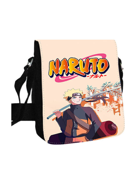 Anime Naruto Men's Bag Shoulder / Crossbody Black