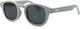 Okky Οβάλ Παιδικά Γυαλιά Ηλίου με Polarized Καθρέφτη Φακό Πράσινα για 3-8 Ετών