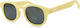 Okky Square Kids Sunglasses with Polarized Mirror Lens Yellow for 3-10 Years