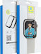 Blueo 5D Mr Monkey Sticlă Apple Watch 10 42mm Negru Rezistent HD