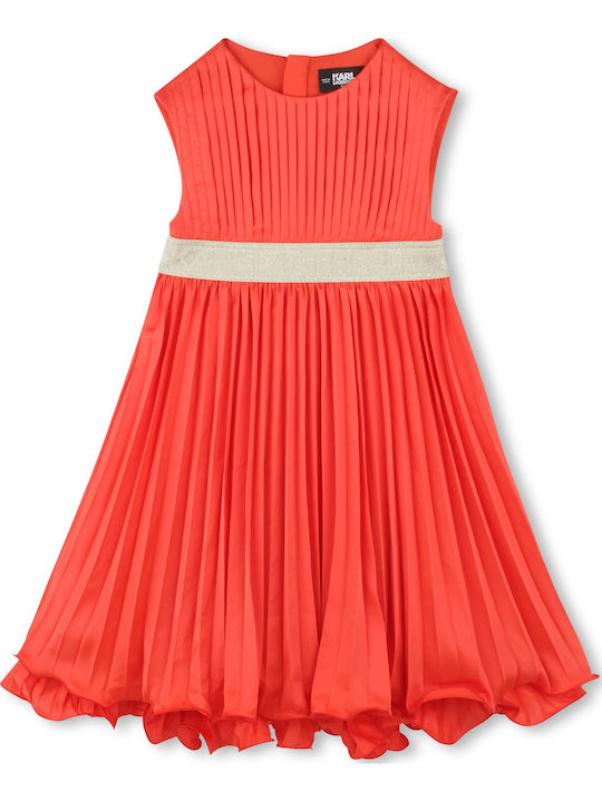 Children's Dress Orange