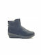 Suede Women's Ankle Boots Platform Black