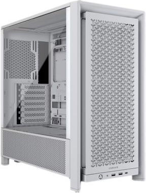 Corsair Frame 4000D RS Gaming Middle Tower Carcasă PC cu Deschidere Laterală Albă