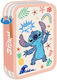 Diakakis Pencil Case Full with 2 Compartments Pink