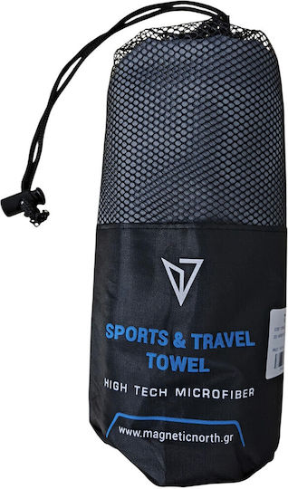 Magnetic North Microfiber Towel Face Pencil Gray 60x90cm