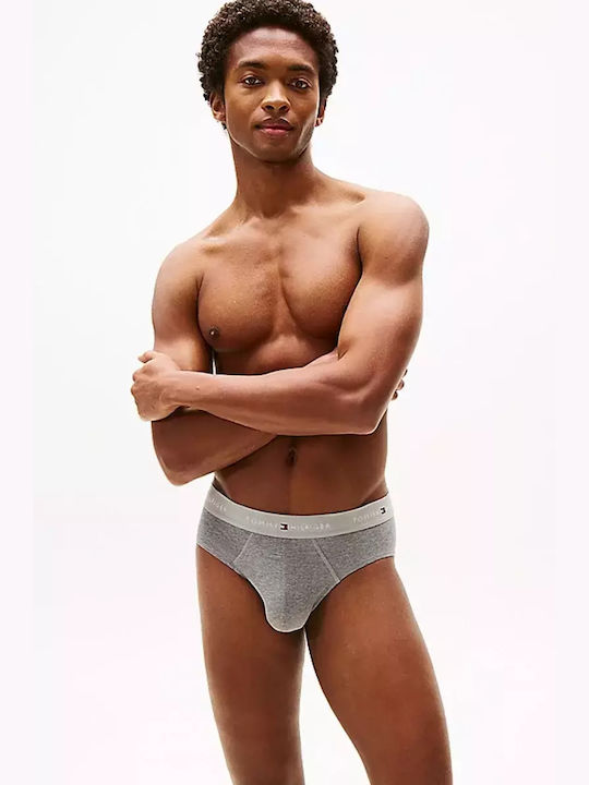 Tommy Hilfiger Herren Slips Gray 3Packung